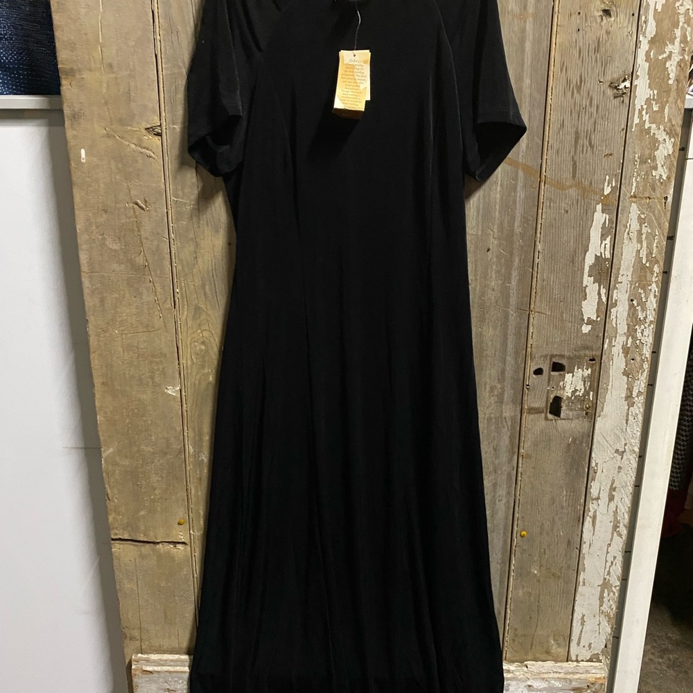 Coldwater Creek Black Maxi Dress